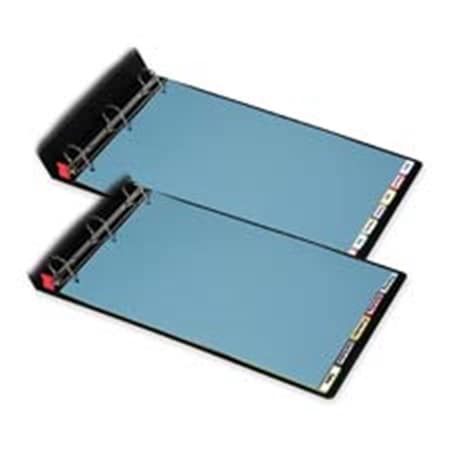 Workstationpro Cardinal Brands- Inc  Poly Index Dividers- 8-Tab- 11in.x17in.- Multi WO509823
